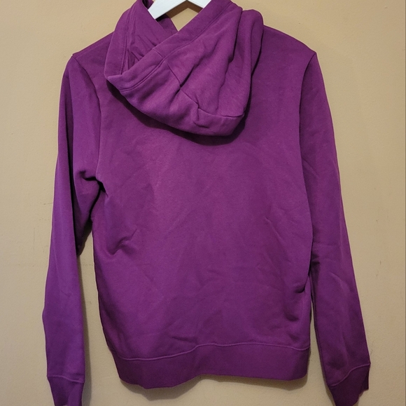 Nike Women's Club Fleece Pullover Hoodie - purple - Picture 11 of 14